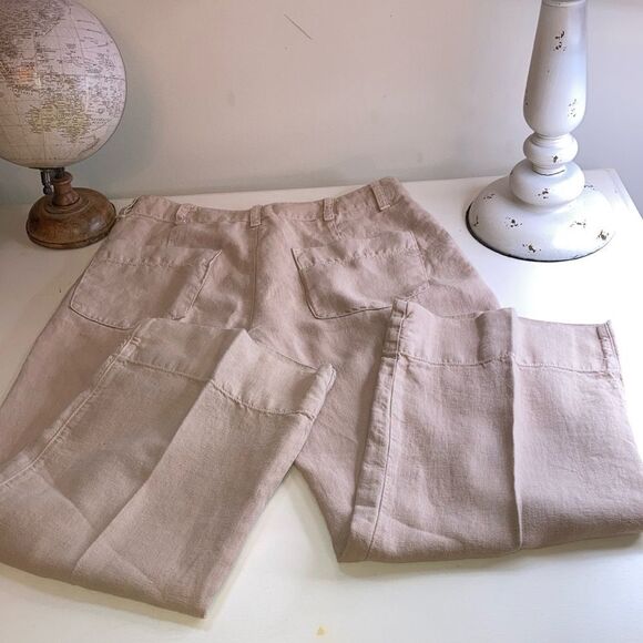 VELVET 6 High Waist Linen Pant - Picture 11 of 12